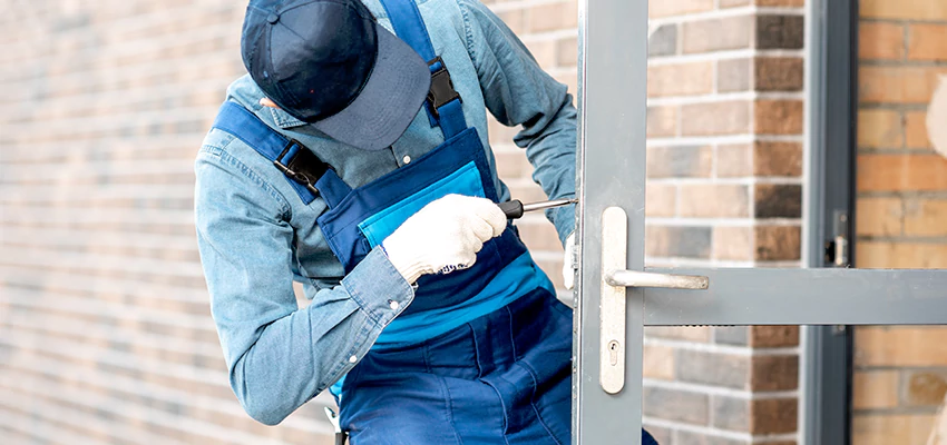 Pivot Storefront Door Locks Installation in Franklin, California